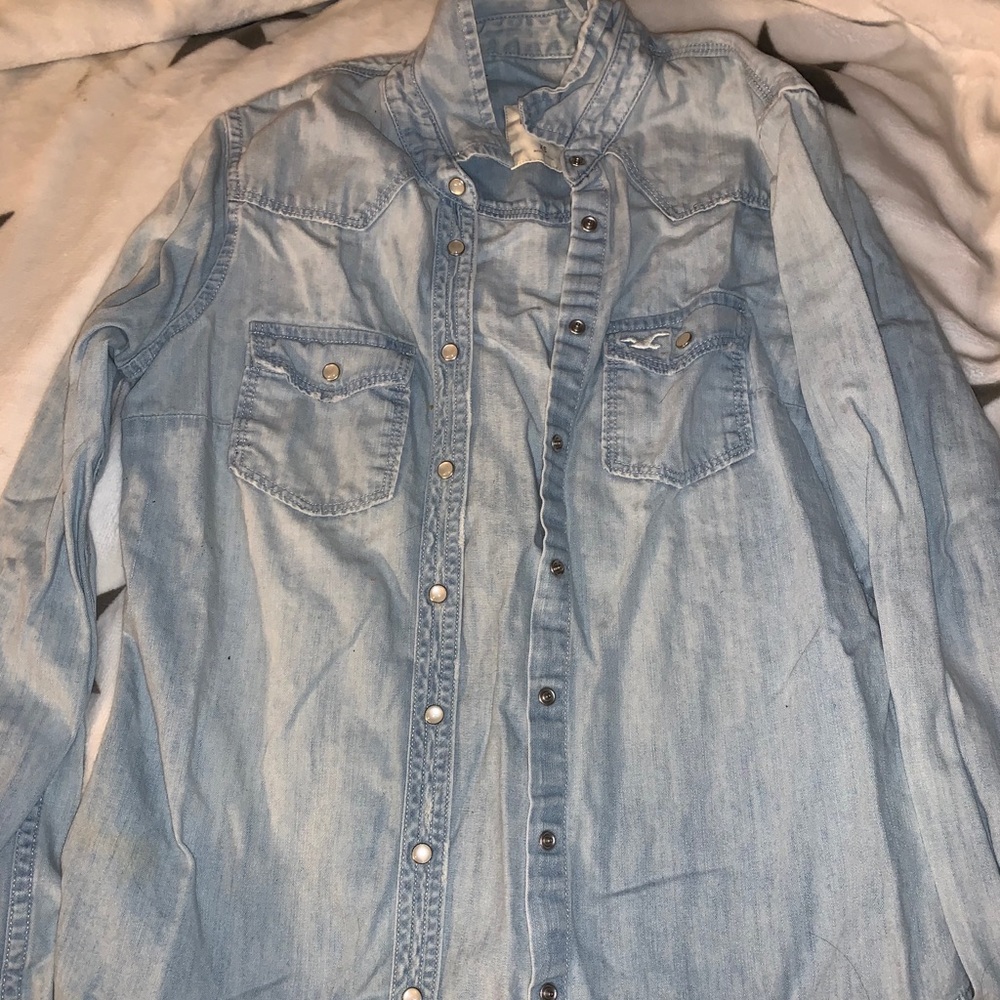 Long sleeve jean Hollister Shirt